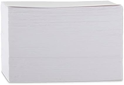 Amazon Basics Heavy Weight Ruled Index Cards for Studying and Note Taking, White, 3" x 5", 300 Count (Pack of 3)