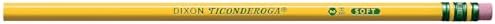 Ticonderoga Wood-Cased Pencils, Unsharpened, #2 HB Soft, Yellow, 96 Count