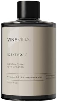VINEVIDA [16oz] Apple Cinnamon Fragrance Oil for Candle Making and Soap Making - Premium Candle Scents for Soy Candles