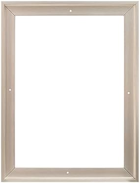 Pixy Canvas Floater Frame 30x36 for 3/4 (0.75) inch Deep Canvas Paintings/Canvas Prints/Wood Canvas Panels/Wall Art/Wall Decor/Home Decor/Artwork (Champagne, 30 x 36 inch, Portrait)