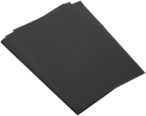 MECCANIXITY 50 Sheet Origami Paper Double Sided Cream Black 11.7 x 8.3 Inch Square Sheet for Art Craft Project, Beginners, Gifts Decor