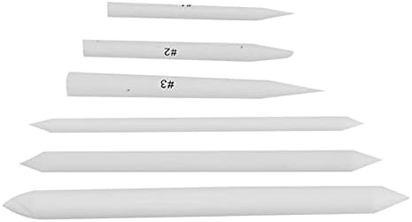 Alomejor Professional Sketch Drawing Tools Blending Stumps Set with Eraser and Sandboard, Perfect for Achieving Hazy View Effects, 8 PiecesSet