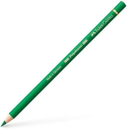 Faber-Castell Polychromos Artists' Single Pencil - Colour 163 Emerald Green