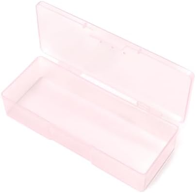 Transparent Box Storage Case for Nail Art Equipment Manicure Tool