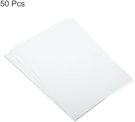 MECCANIXITY 50 Sheet Origami Paper Double Sided Cream White 11.7 x 8.3 Inch Square Sheet for Art Craft Project, Beginners, Gifts Decor