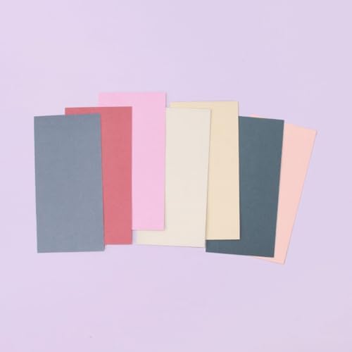 Craftelier - Winter Color Cardstock | Pack of Colored Cardstock | Colored Paper for Crafts, Scrapbooking, DIY Projects | 32 Sheets, Double-Sided, 5.91" x 2.95", 8.47oz