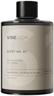 VINEVIDA [16oz] Pina Colada Fragrance Oil for Candle Making and Soap Making - Premium Candle Scents for Soy Candles