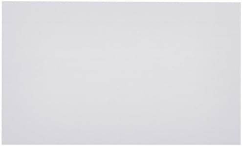 Amazon Basics Ruled Lined Index Cards for Study, Notes and Recipes, White, 3" x 5", 1000 Count (Pack of 100)