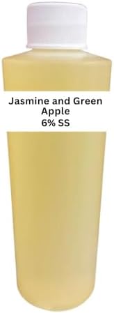 Jasmine and Green Apple from Our Floral Collection - Perfect for Adding Aroma to Freshies, Candles, Soaps, and Diffusers - 8 oz