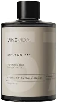 VINEVIDA [16oz] Orange Sherbet Fragrance Oil for Candle & Soap Making - Made in USA - Natural Candle Scents