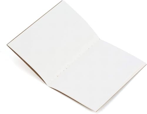 WANDERINGS A5 Blank Travelers Notebook Insert / A5 Journal Refill | 5.5" x 8.3" (14 x 21cm) | 6 Booklets, 480 Blank Pages | Travelers Notebook Refills for Journals, Diaries, Planners