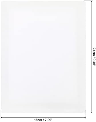 PATIKIL Paint Canvases Panel for Painting, 3 Pack 7x9 Inch Rectangle Wood Frame Stretched Blank Art Board Panels for Acrylic, Oil, Tempera Painting, White