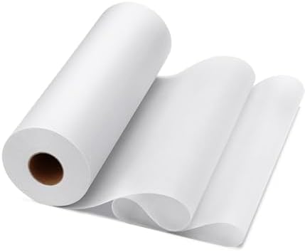 UzecPk Light Weight 12" X 30yd Iron-On Interfacing Fabric for Sewing