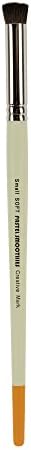 Creative Mark Pastel Smoothies Soft Set of 3 | 6 Pack | 18 Total - Paintbrush for Pastel Blending Bristle & Nylon Hair for Blending on Rough Surfaces Short Handle Lacquered Wood Handles