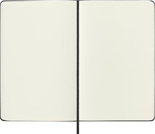 Moleskine Art Plus Sketchbook, Large, Plain, Black, Hard Cover (5 x 8.25) | Large 5" x 8.25" 104-page sketchbook with 165 gsm paper for drawing, illustration, and dry media.