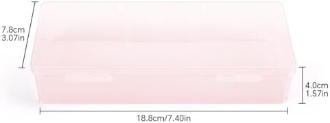 Transparent Box Storage Case for Nail Art Equipment Manicure Tool