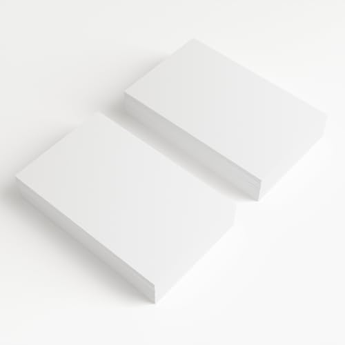 100 Sheets White Card stock Thick Paper 130lb/ 350gsm