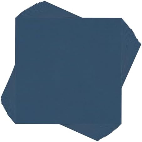 Ink Blue 15x19 Uncut Premium Mat Board - No Opening - 25 Mats