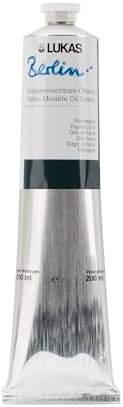 LUUKAS Water Mixable Premium Oil Paint 200 ml Paynes Grey