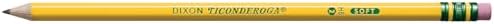 Ticonderoga Wood-Cased Pencils, Pre-Sharpened, 2 HB Soft, Yellow, 72 Count