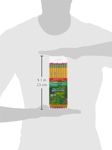 Ticonderoga Wood-Cased Pencils, Pre-Sharpened