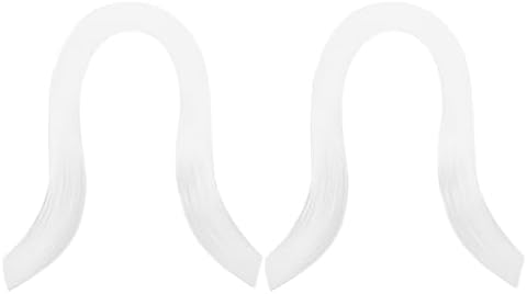 PATIKIL 240pcs Quilling Strips Paper, 3mm x 39cm Origami Paper Quilling Kits for Adults Beginner Art DIY Craft Christmas, White