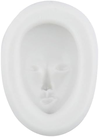 Human Face Silicone Molds Baby Face Polymer Clay Mold Set of 4