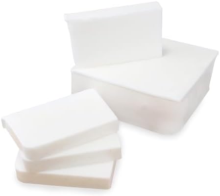 Primal Elements Beef Tallow Soap Base - Moisturizing Melt and Pour Glycerin Soap Base for Crafting and Soap Making, Easy to Cut - 10 Pound