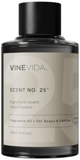 VINEVIDA [4oz] Scent No.25 Fragrance Oil for Candle & Soap Making - Natural Candle Scents Made in USA