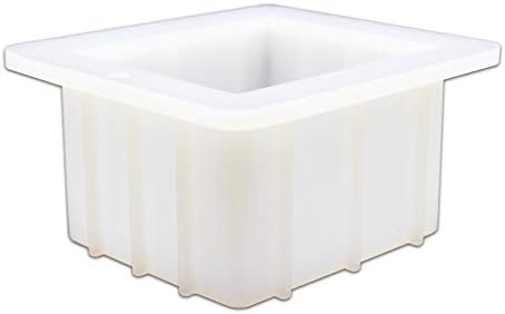 Square Silicone Soap Mold Small Loaf Bar DIY Handmade Swirl Making Tool