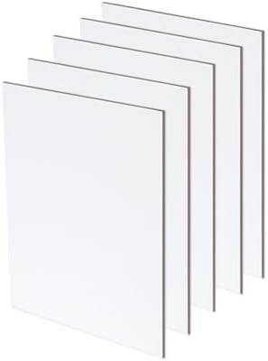 SoHo Urban Artist Canvas Texture Painting Boards - 2.3mm Stock Textured Canvas Boards for Painting, Practice, Students, Bulk, All Media, & More! - [Pack of 25-8x10]