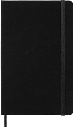 Moleskine Art Plus Sketchbook, Large, Plain, Black, Hard Cover (5 x 8.25) | Large 5" x 8.25" 104-page sketchbook with 165 gsm paper for drawing, illustration, and dry media.