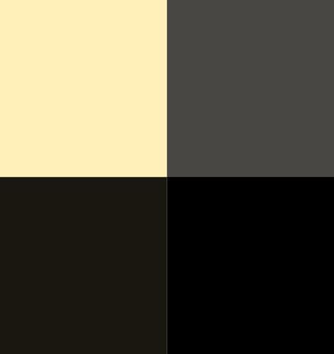 Vallejo - Black Color Set, Game Color, 4 Bottles x 0.6 fl.oz.