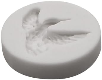 Hummingbird Silicone Molds for Crafts, 2 Pieces, Bird Clay Resin Molds for Gypsum Chocolate Candy