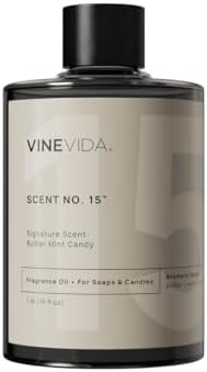VINEVIDA [16oz] Butter Mint Candy Fragrance Oil for Candle Making - Made in USA Scents for Candles and Soap Making - Natural Fragrance Oil