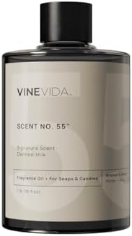 VINEVIDA [16oz] Oatmeal Milk Fragrance Oil for Candle Making Scents Soap, Perfume Oils, Soy Candles, Home Diffusers, Bath Scent Bomb, Linen Spray, Lotions, Car Freshies, ARTS-FOBP-OAT-MILK-16