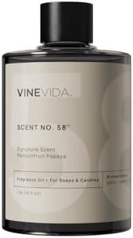 VINEVIDA [16oz] Passionfruit Papaya Fragrance Oil for Candle Making and Soap Making - Premium Candle Scents for Soy Candles