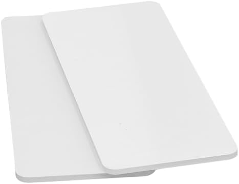Die Cut Machine Cutting Pads, Mini Standard Polycarbonate Plastic Clear Cutting Plate for Embossing Craft, for SIXXIZ Machines, Hand Paper Embossers (4Pcs)