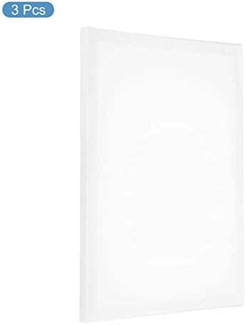 PATIKIL Paint Canvases Panel for Painting, 3 Pack 12x16 Inch Rectangle Wood Frame Stretched Blank Art Board Panels for Acrylic, Oil, Tempera Painting, White