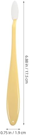 Mobestech 23pcs Artist Blending Stumps and Sketch Wiper Set with Sponge Tip Paint Applicators, Macaron Yellow Drawing Tools for Sketching, Shading, Detailing, and Highlighting in Art