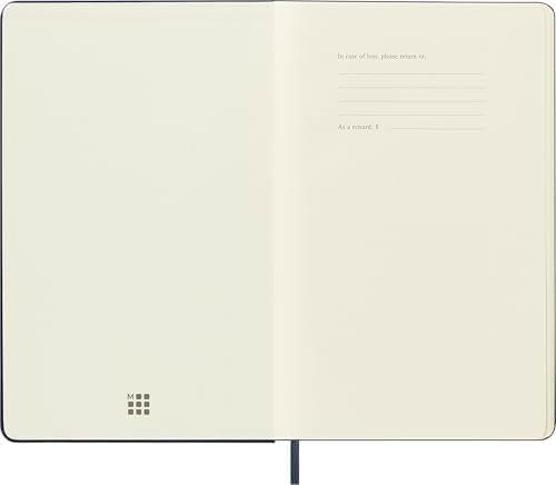 Moleskine Art Sketchbook, Hard Cover, Large (5" x 8.25") Plain/Blank, Sapphire Blue, 104 Pages