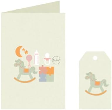 Rocking Horse Bottle Metal Cutting Dies for Card Making