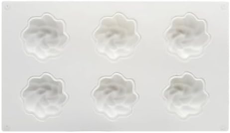 Silicone Mold for Baking Cakes,Soap Molds,Flower Shape Silicone Molds for Homemade French Dessert Mold for Pastry Chocolate,Jelly Chocolate Mold ＆ Ice Cube Tray (H_ Flower)