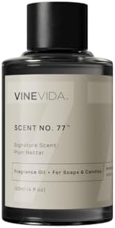 VINEVIDA [4oz] Scent No.77 Fragrance Oil for Candle & Soap Making - Made in USA Natural Candle Scents