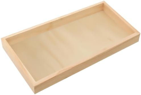 Wood Canvas Cradled 8 x 12 inch, Pack of 12 Blank Wood Panels for Painting, DIY Signs, Framing, Shadow Box, & Tray Crafts, by Woodpeckers