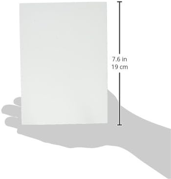 Ampersand Artist Panel Primed Smooth Surface for Painting and Mixed-Media, 7/8 Inch Depth, 5X7 Inch (PWP750507)