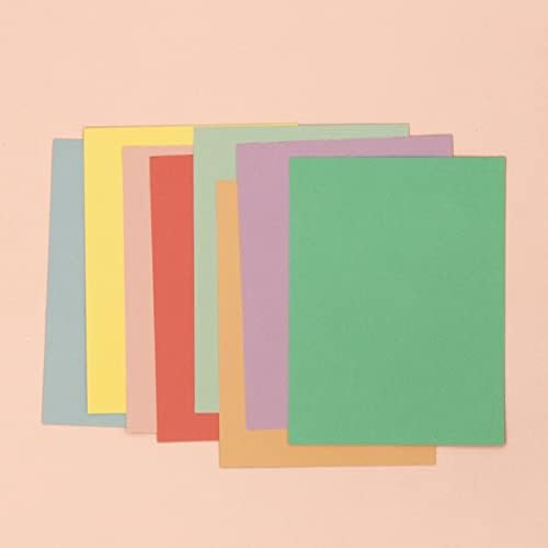 Craftelier - Cardstock Set Pastel Texture | Pack of 24 Double Sided Cardstock for Card Making, Scrapbooking and Craft Projects | Weight 216 grams | Size 15,24 x 20,32 cm (6" x 8")
