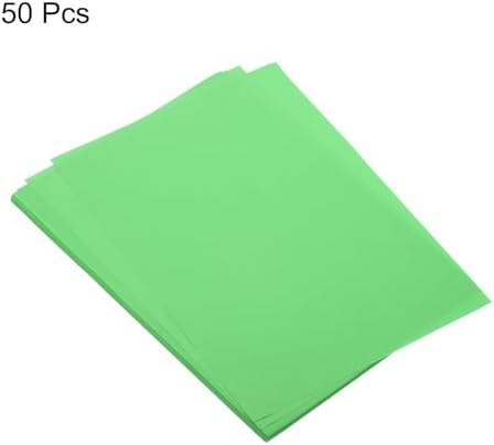 MECCANIXITY 50 Sheet Origami Paper Double Sided Cream Dark Green 11.7 x 8.3 Inch Square Sheet for Art Craft Project, Beginners, Gifts Decor