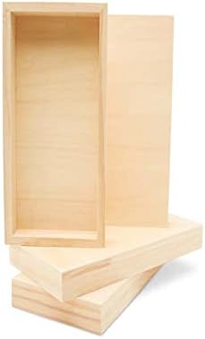 Painting Panels 6 x 24 x 1-1/2-inch, Blank Wooden Signs for Crafts, Wood Cradled Panels for Home Decor, by Woodpeckers