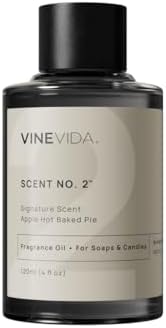 VINEVIDA [4oz] Apple Hot Baked Pie Fragrance - Fall Scents for Candle Making - Essential Oils